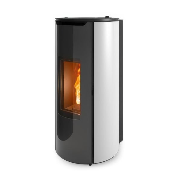 Pelletofen MCZ Mini Comfort Air 8 UPXUP 8,1 kW - Ausführung: 302 White metal